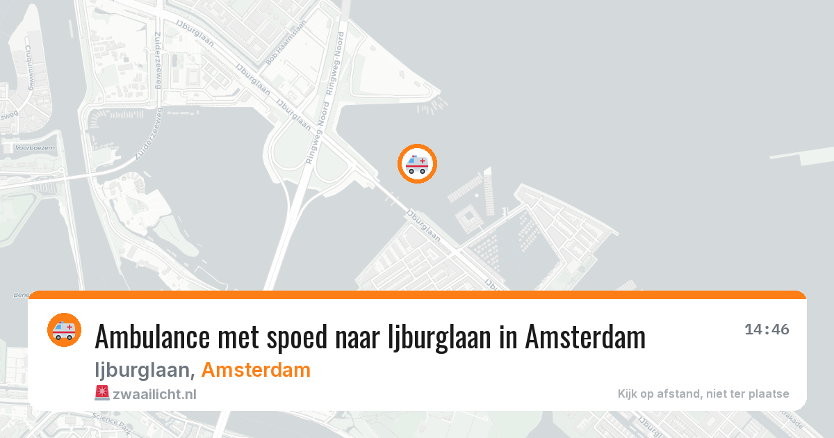 Ambulance met spoed naar Ijburglaan in Amsterdam — 27 jun 2026