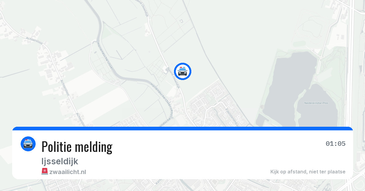 Politie melding — 10 apr 2026