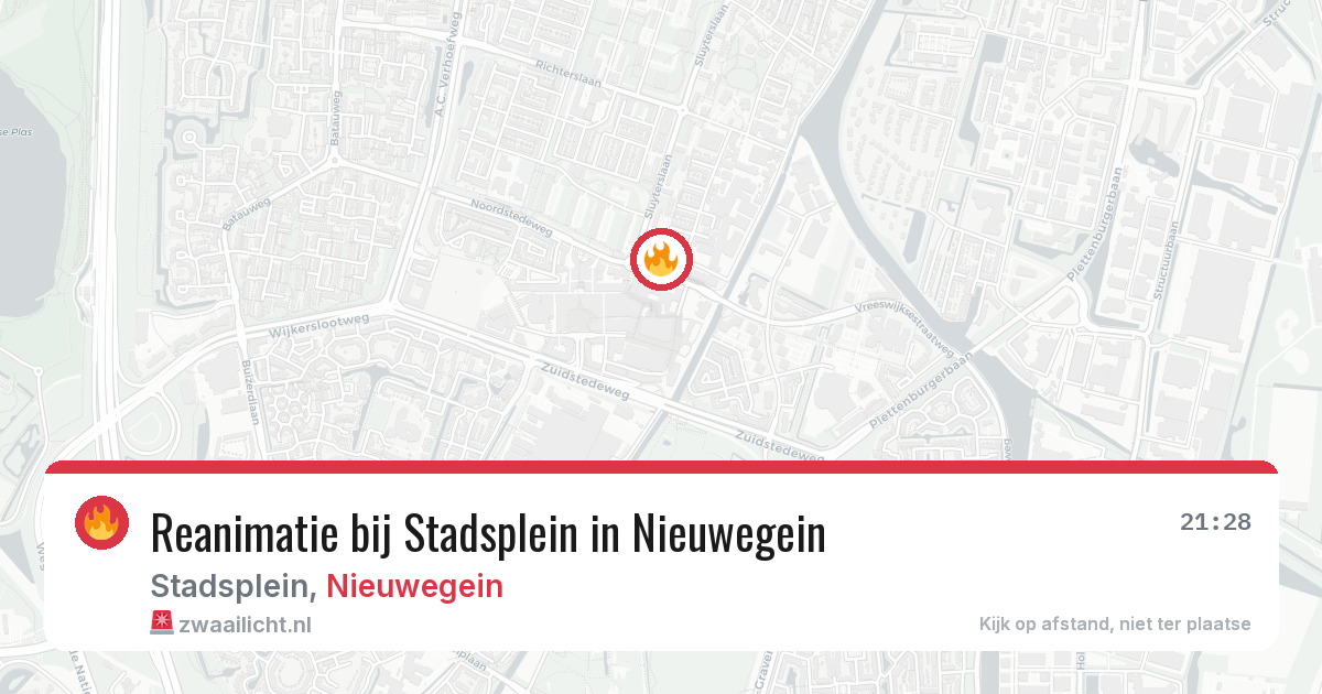Reanimatie bij Stadsplein in Nieuwegein — 3 jul 2026