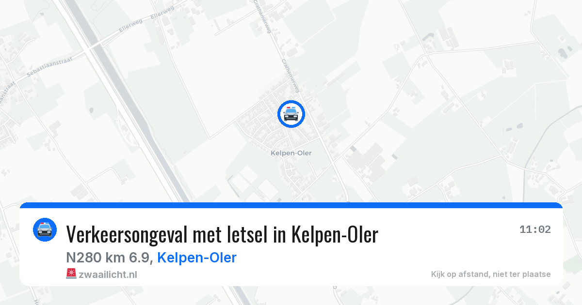 Verkeersongeval met letsel in Kelpen-Oler — 2 mei 2026