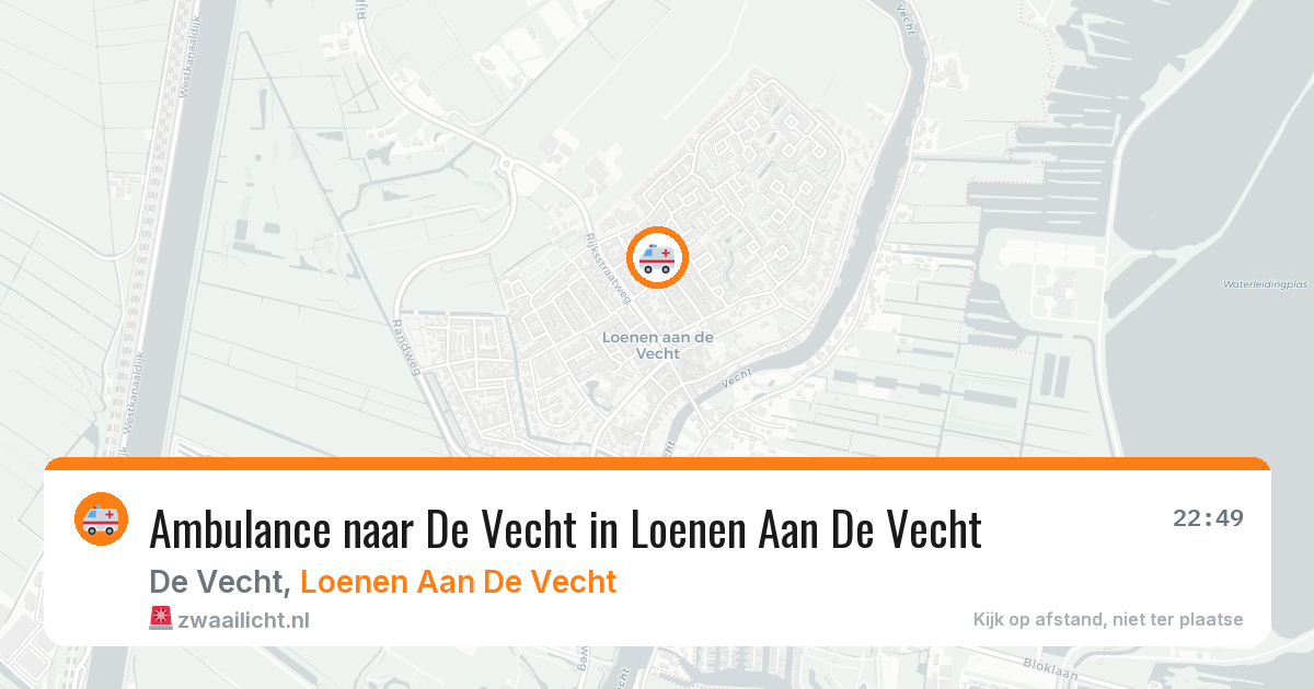 Ambulance naar De Vecht in Loenen Aan De Vecht — 28 mei 2026