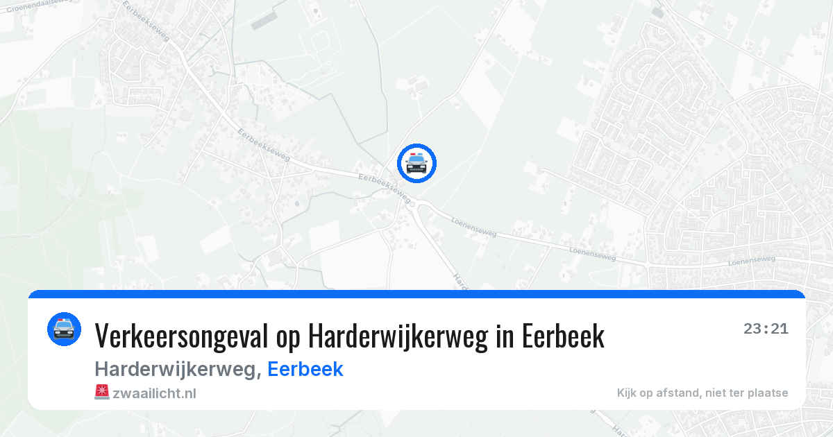 Verkeersongeval op Harderwijkerweg in Eerbeek — 22 mei 2026