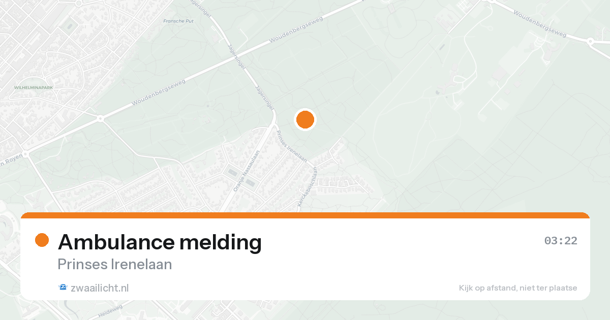 Ambulance melding — 31 jan 2026