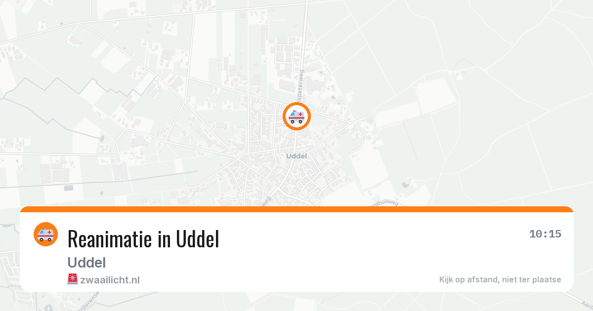 Reanimatie in Uddel — 2 jul 2026