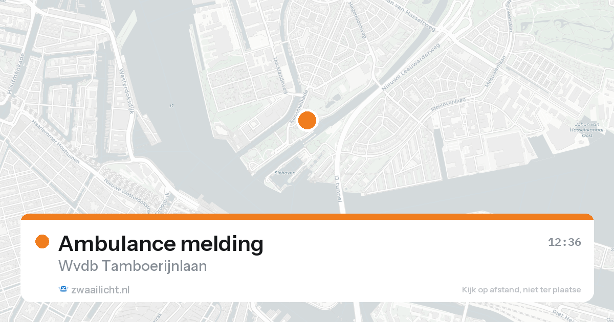 Ambulance melding — 7 feb 2026