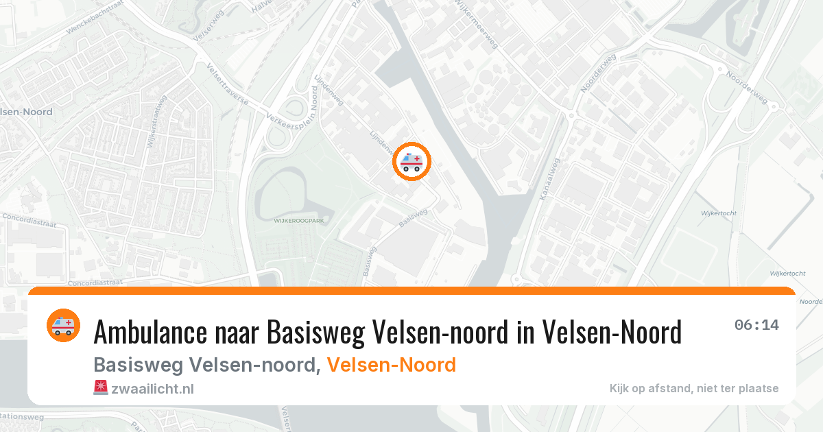 Ambulance naar Basisweg Velsen-noord in Velsen-Noord — 2 jun 2026