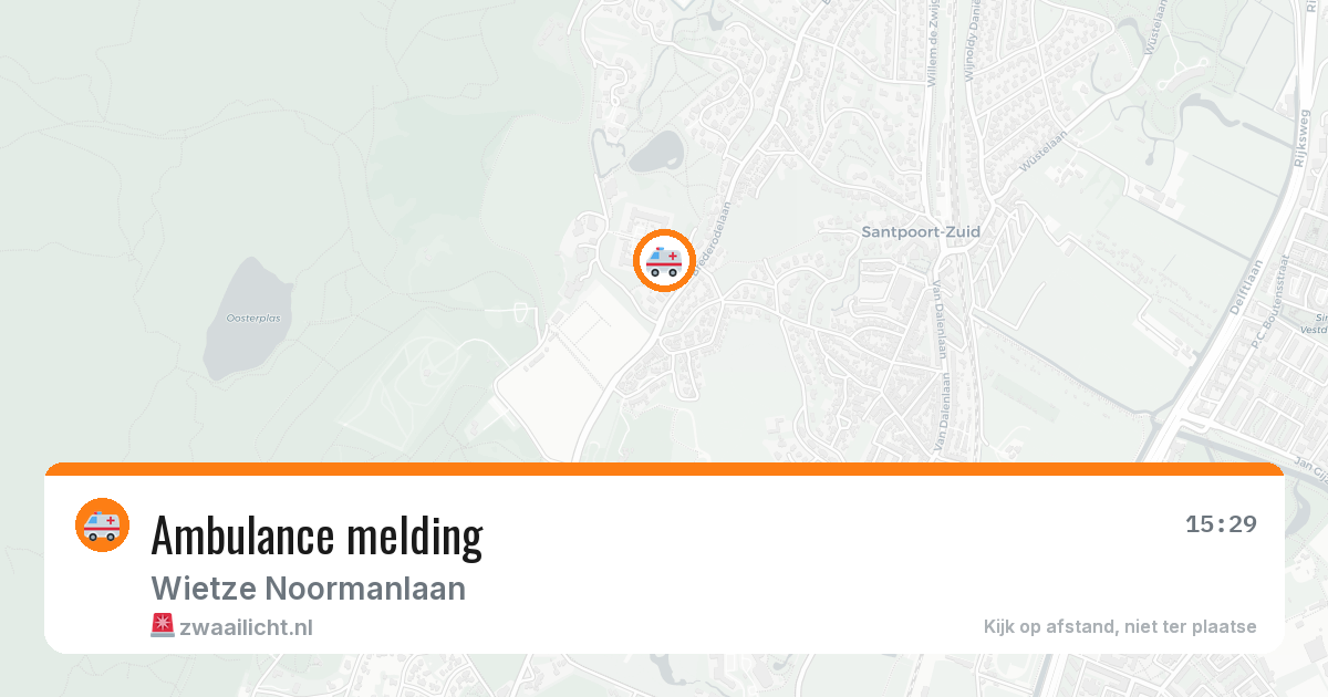 Ambulance melding — 24 jun 2026