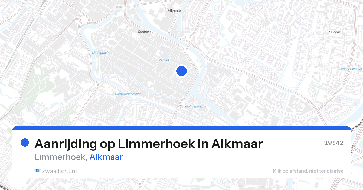Aanrijding op Limmerhoek in Alkmaar — 27 aug 2026