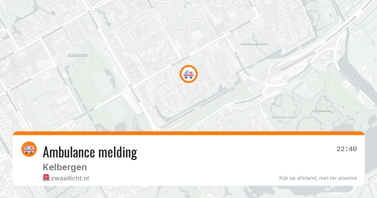 Ambulance melding — 11 jun 2026