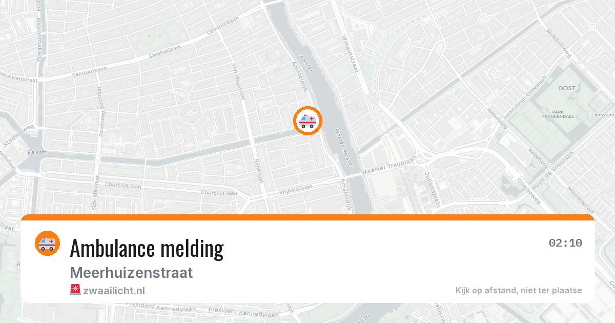 Ambulance melding — 27 jun 2026