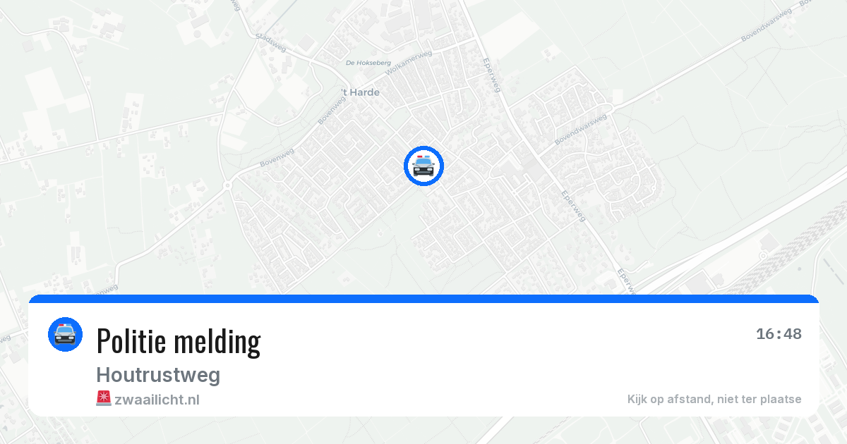 Politie melding — 30 jun 2026