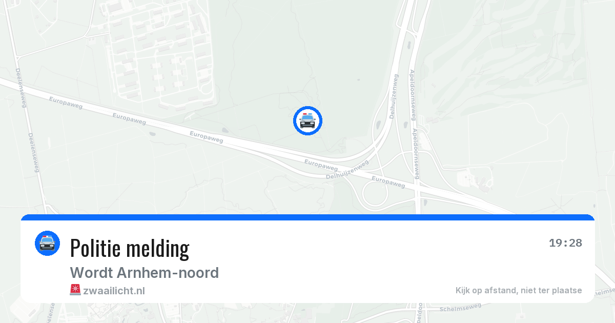 Politie melding — 9 mei 2026