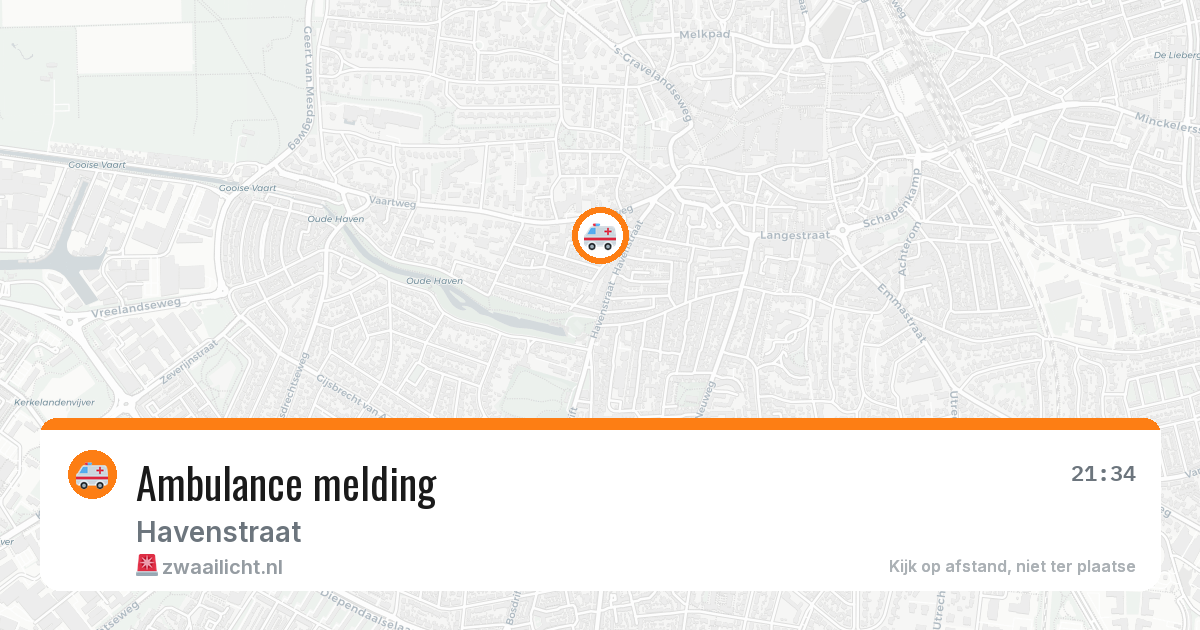 Ambulance melding — 3 feb 2026