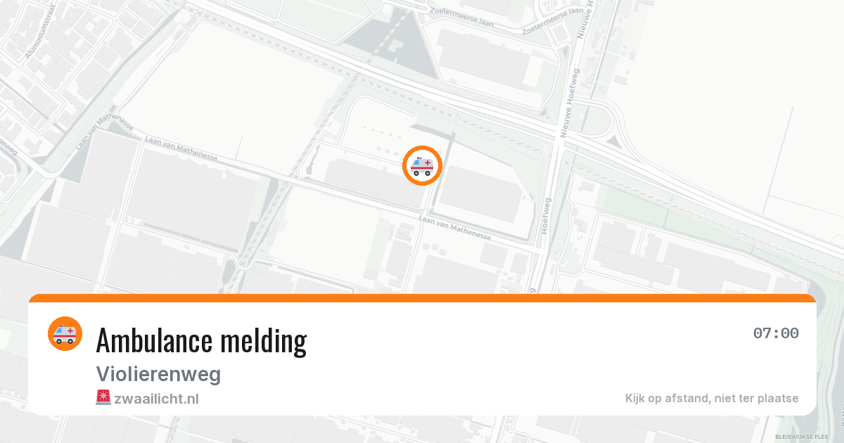 Ambulance melding — 13 jun 2026
