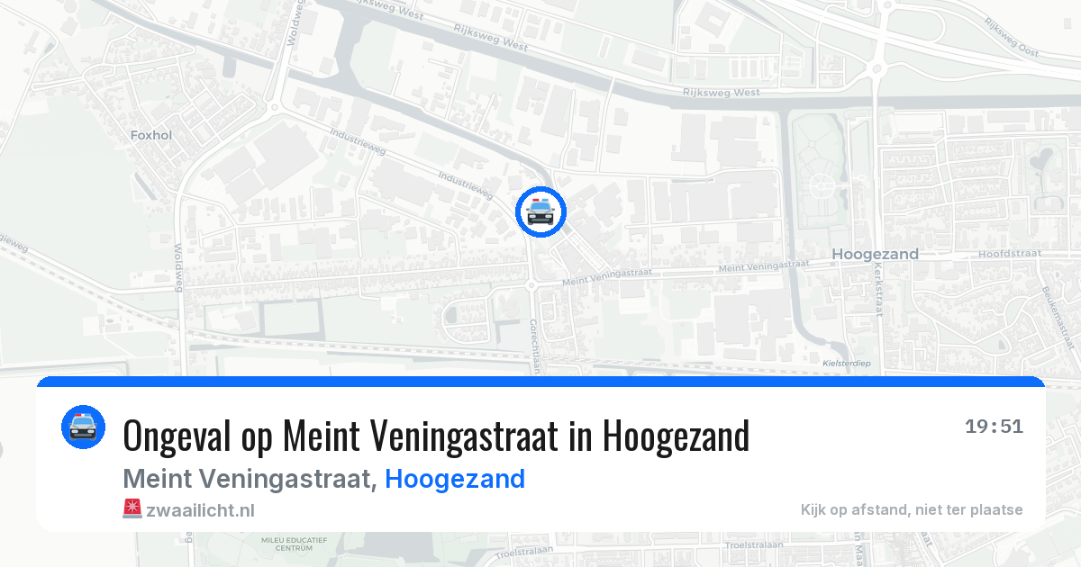 Ongeval op Meint Veningastraat in Hoogezand — 23 mei 2026