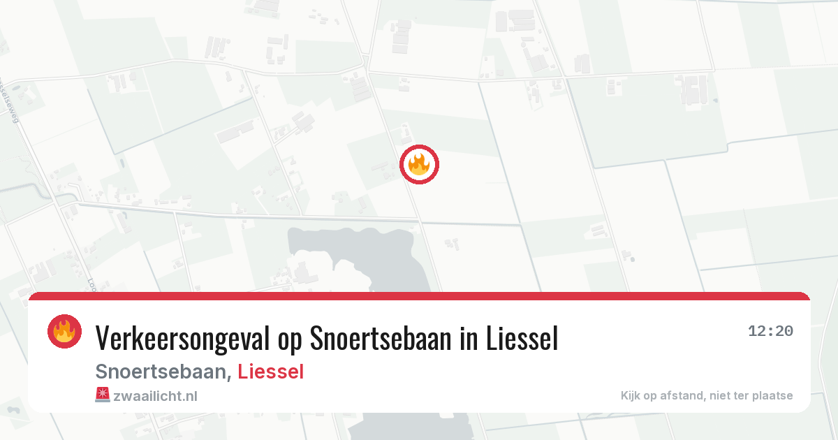 Verkeersongeval op Snoertsebaan in Liessel — 9 mei 2026