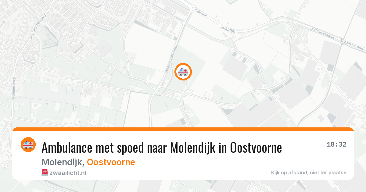 Ambulance met spoed naar Molendijk in Oostvoorne — 11 feb 2026