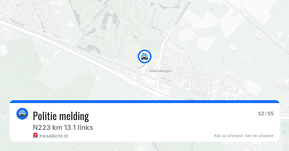 Politie melding — 17 mrt 2026