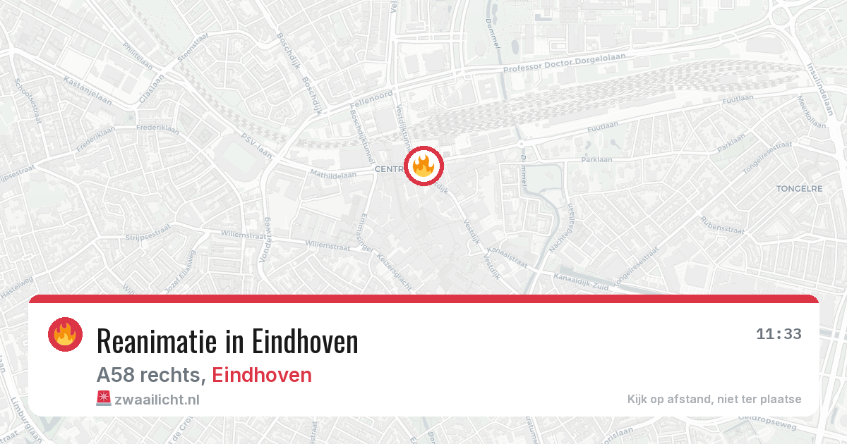 Reanimatie in Eindhoven — 2 feb 2026