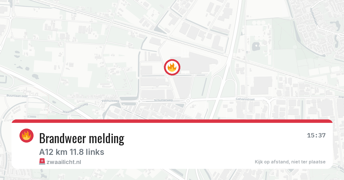 Brandweer melding — 3 feb 2026 | 🚨 Zwaailicht.nl