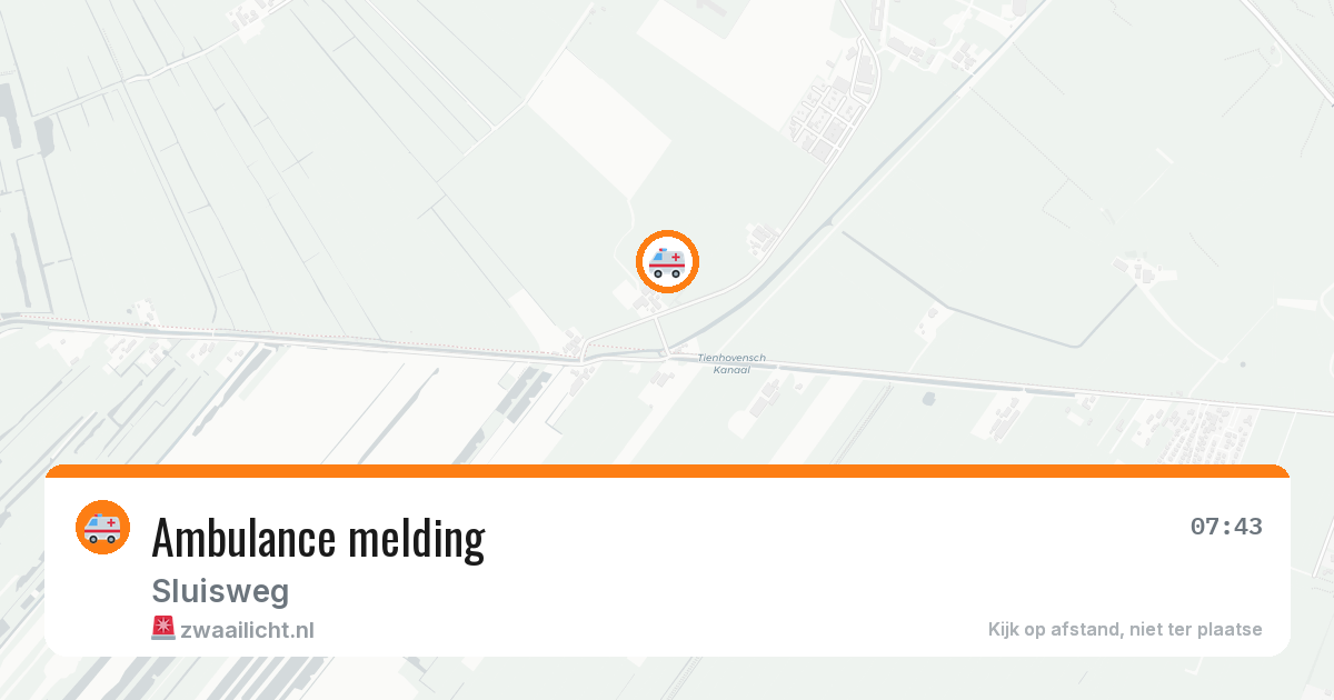 Ambulance melding — 9 feb 2026