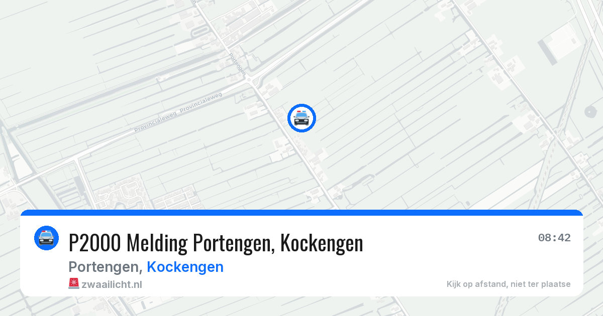 P2000 Melding Portengen, Kockengen — 9 mei 2026