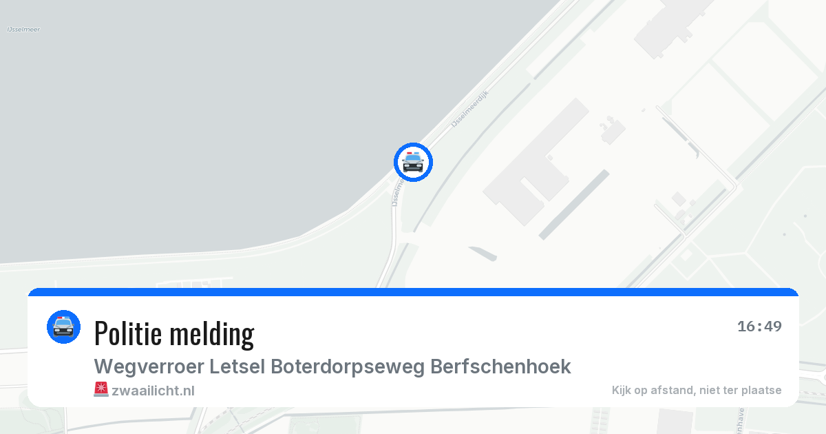 Politie melding — 12 jun 2026