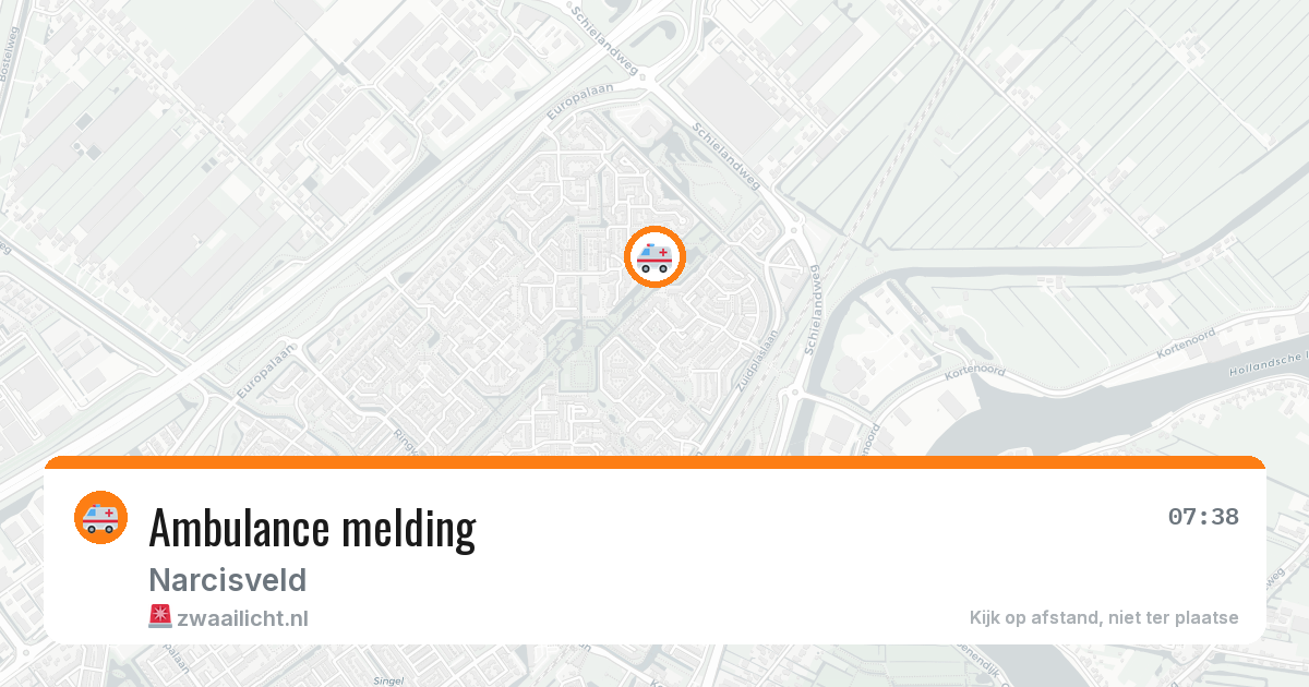 Ambulance melding — 9 jun 2026