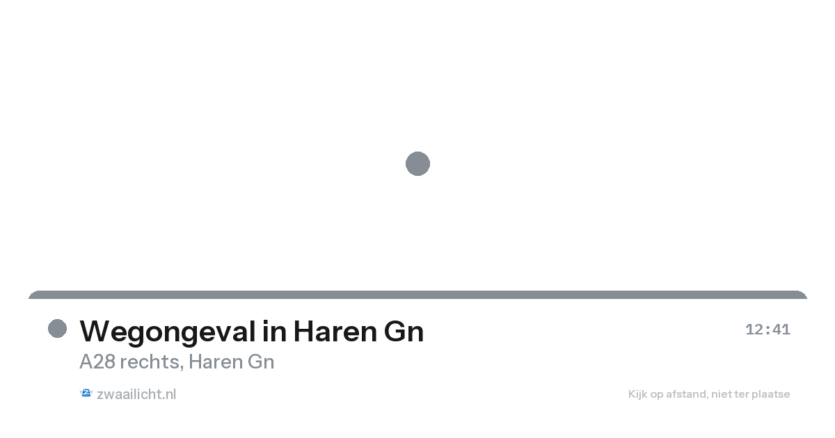 Wegongeval in Haren Gn — 7 feb 2026