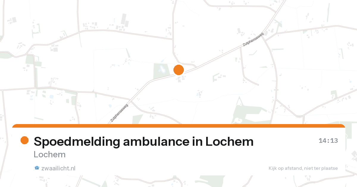 Spoedmelding ambulance in Lochem — 26 aug 2026