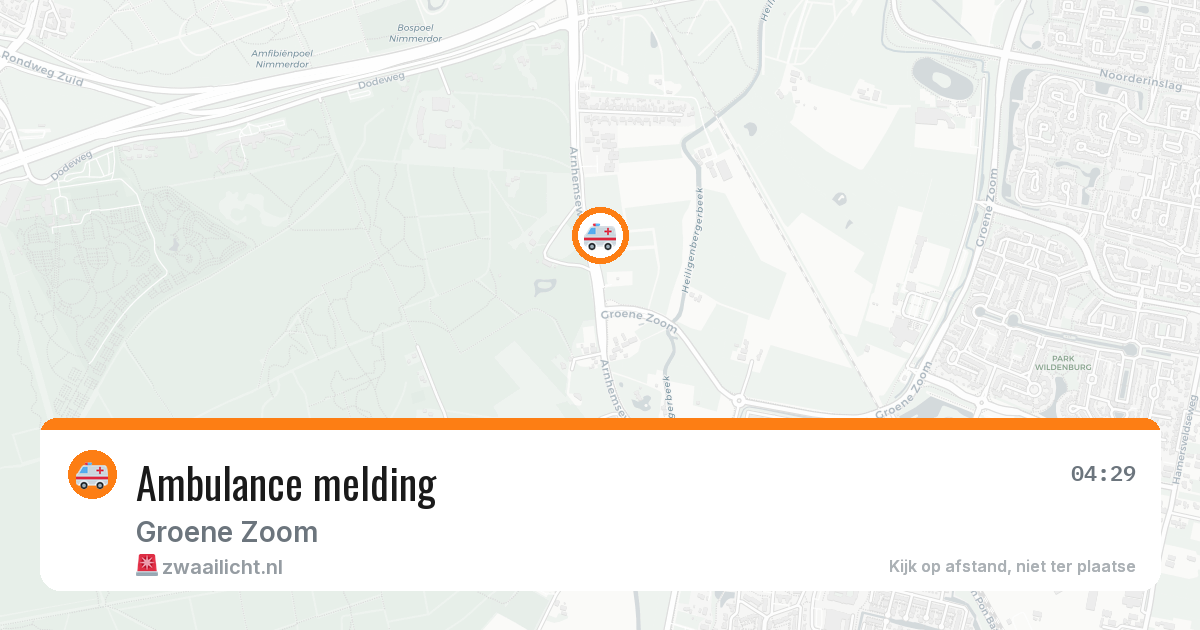 Ambulance melding — 12 feb 2026