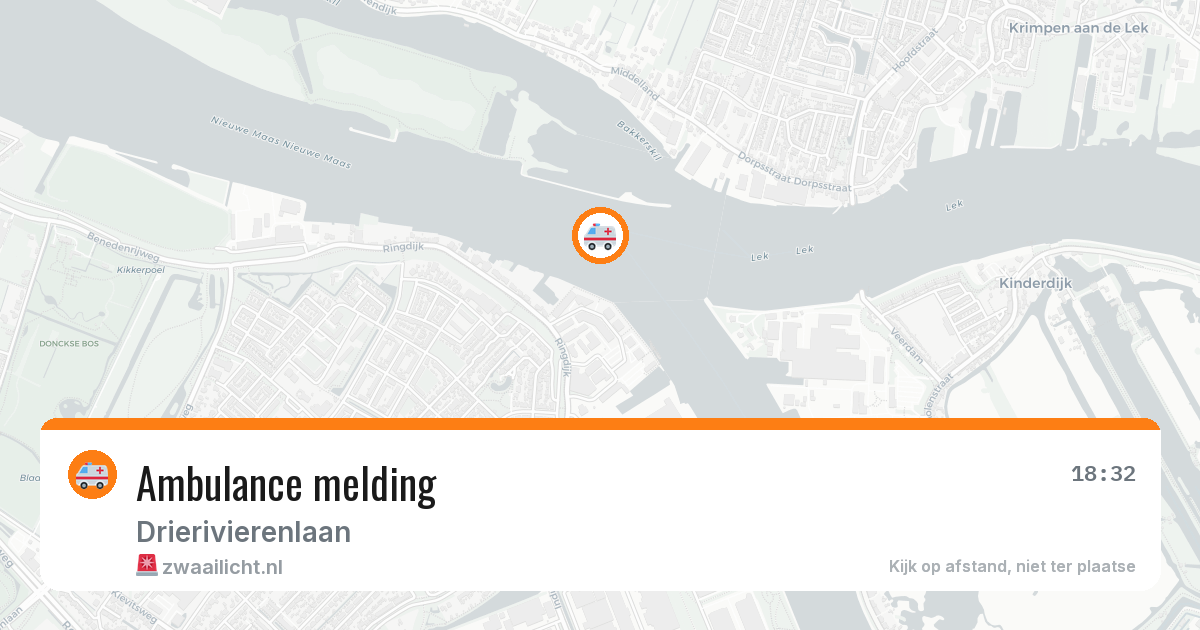 Ambulance melding — 28 jul 2026