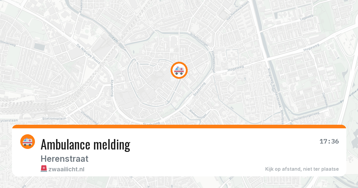 Ambulance melding — 17 feb 2026