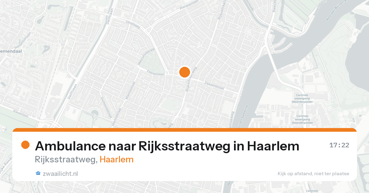 Ambulance naar Rijksstraatweg in Haarlem — 3 jul 2026