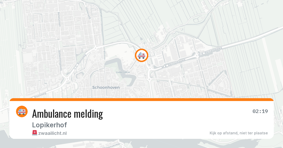 Ambulance melding — 30 jan 2026