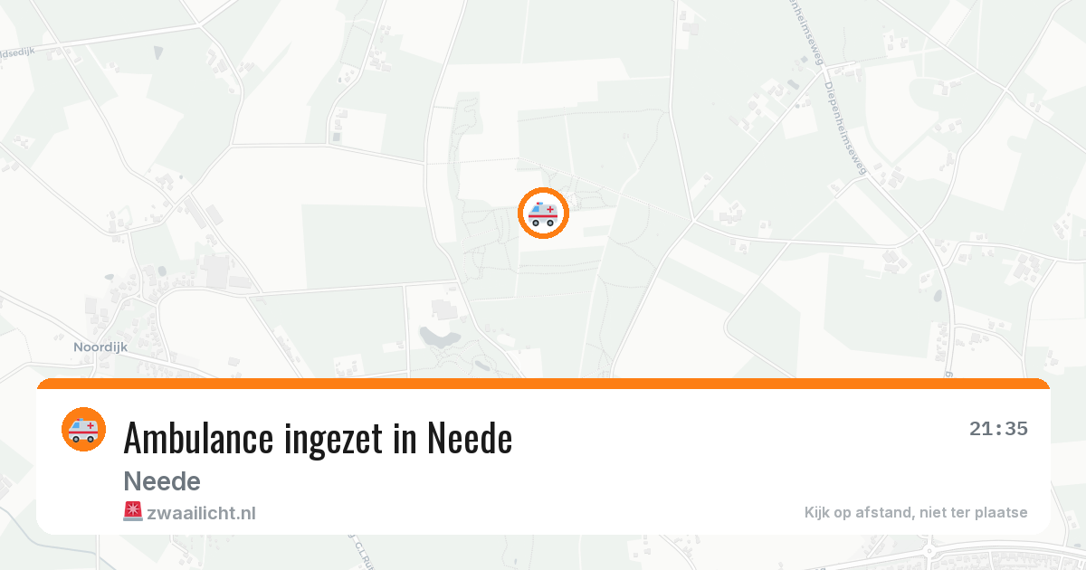 Ambulance ingezet in Neede — 12 aug 2026