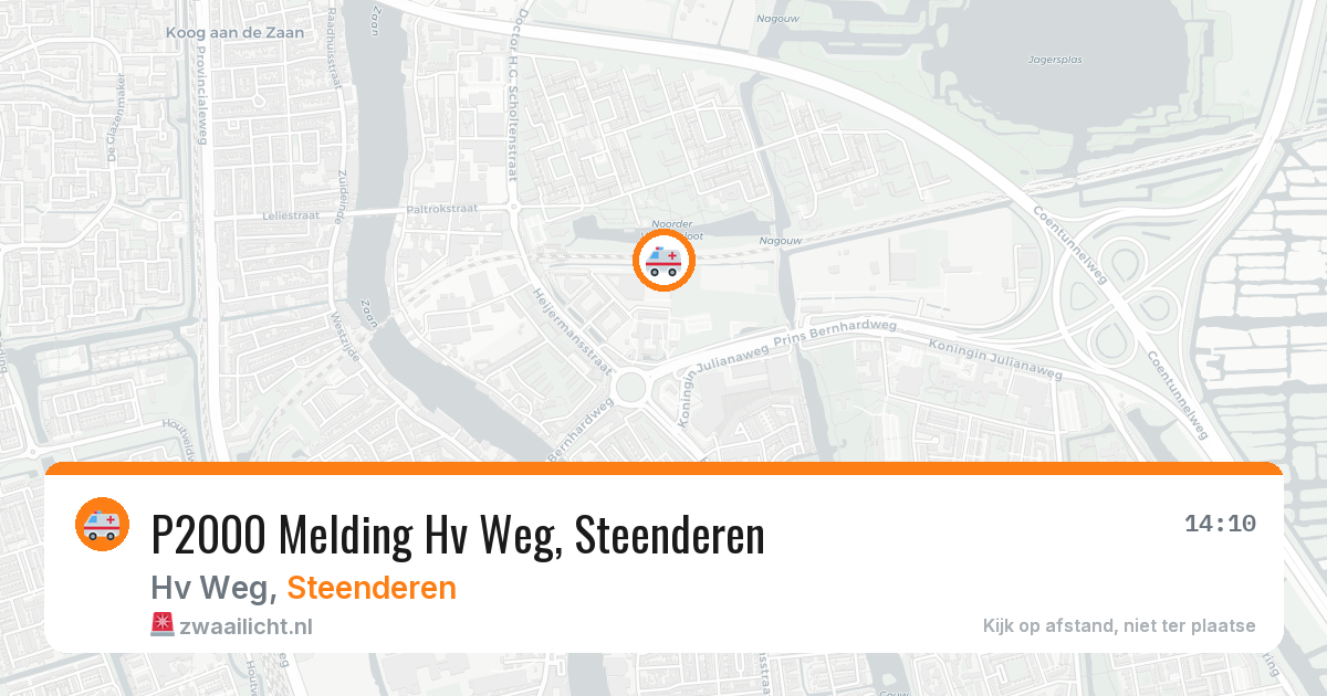 P2000 Melding Hv Weg, Steenderen — 24 jun 2026