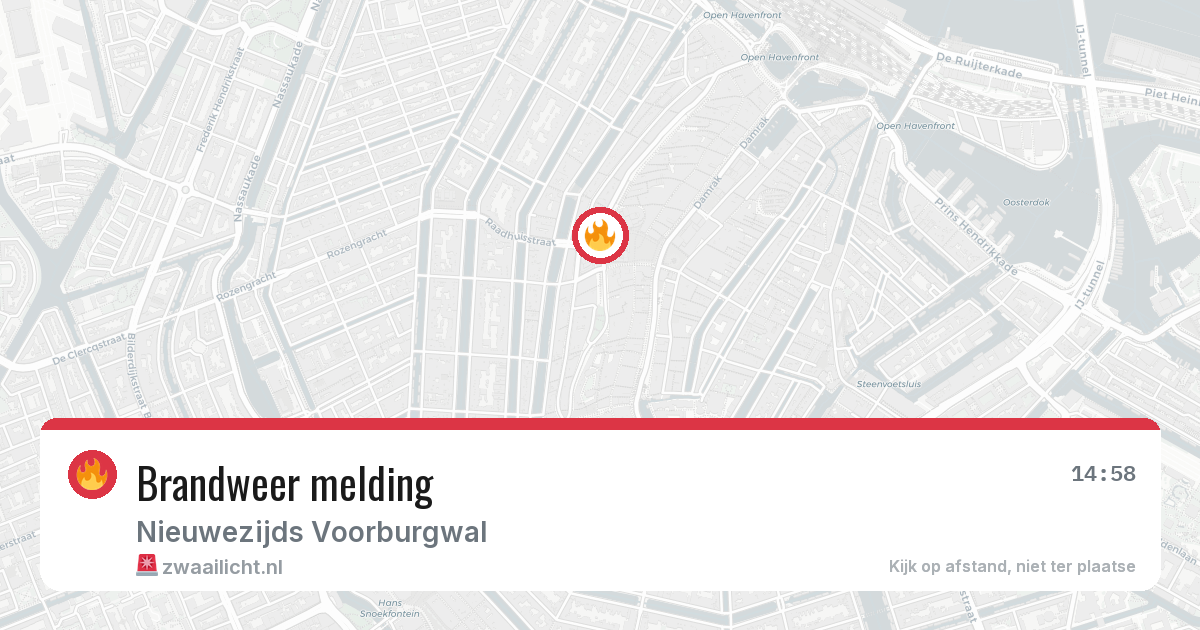 Brandweer melding — 19 jun 2026