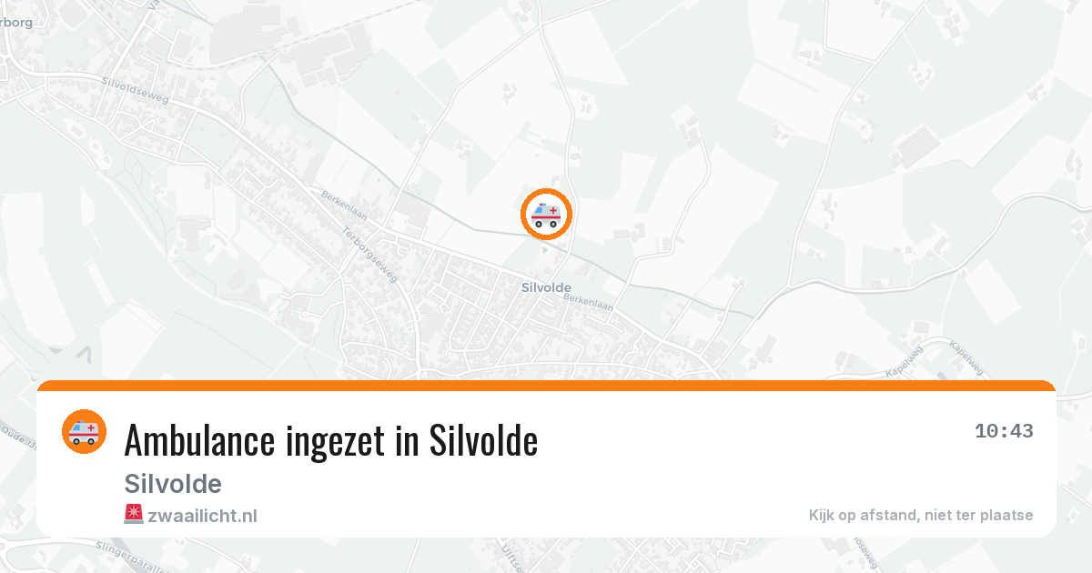Ambulance ingezet in Silvolde — 30 jan 2026