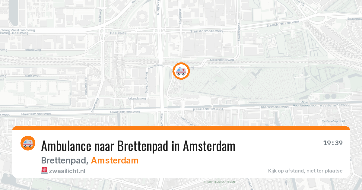 Ambulance naar Brettenpad in Amsterdam — 2 jun 2026