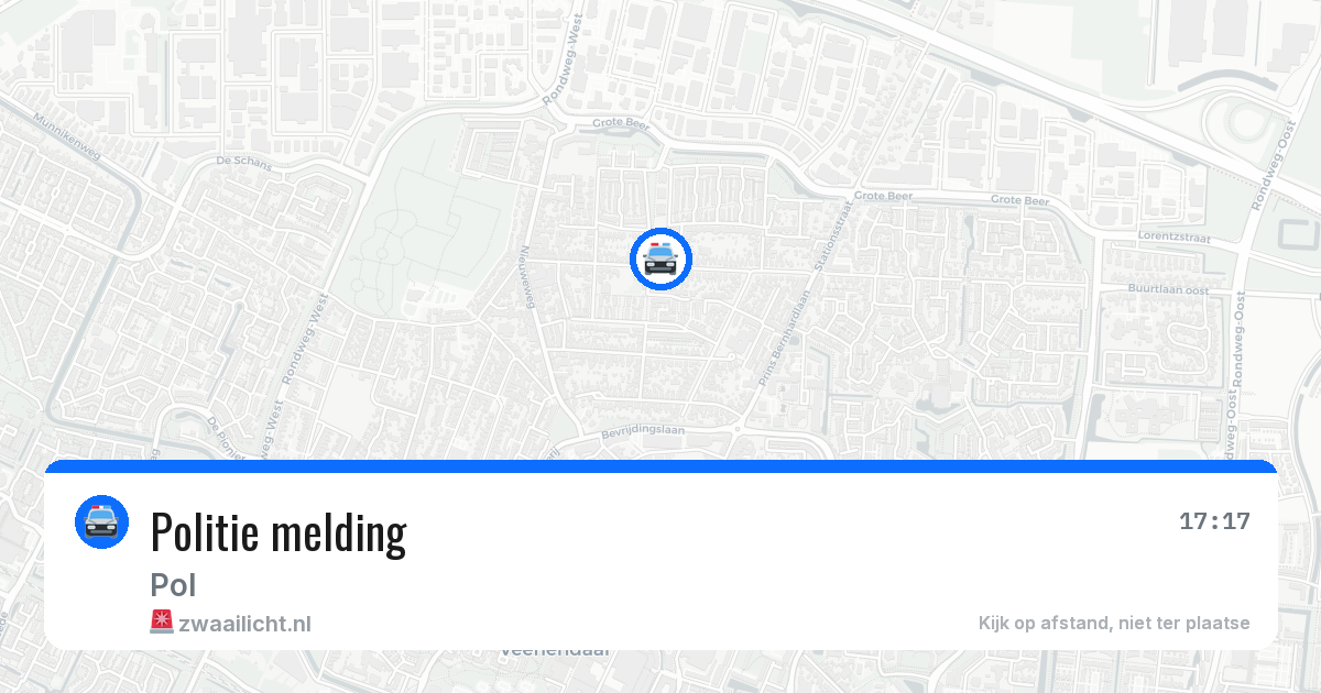 Politie melding — 22 jun 2026