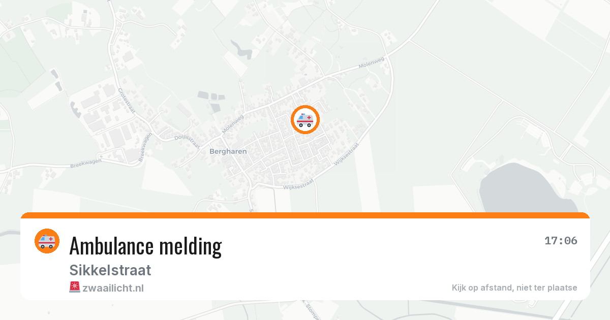 Ambulance melding — 23 jun 2026