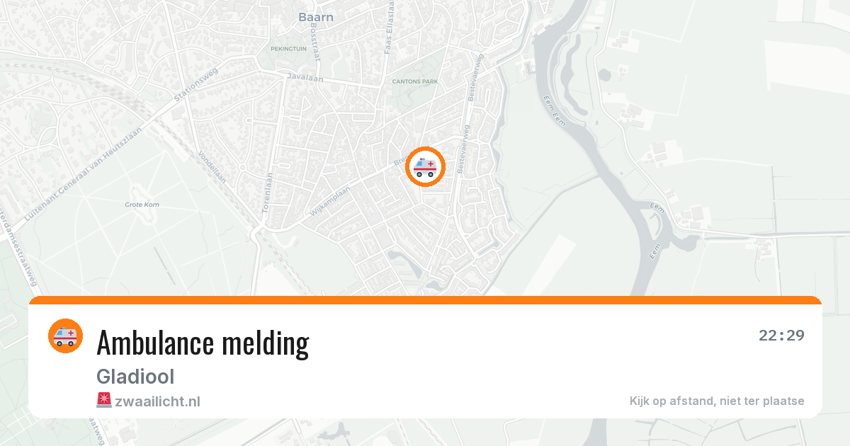 Ambulance melding — 6 feb 2026