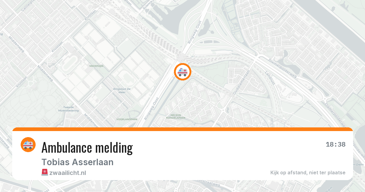 Ambulance melding — 5 mei 2026