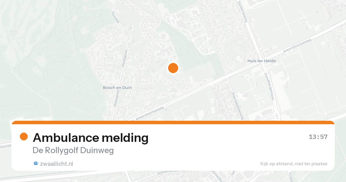 Ambulance melding — 7 feb 2026