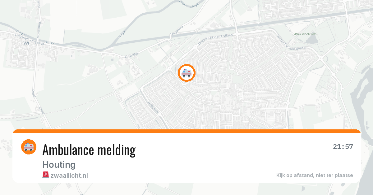 Ambulance melding — 4 jul 2026