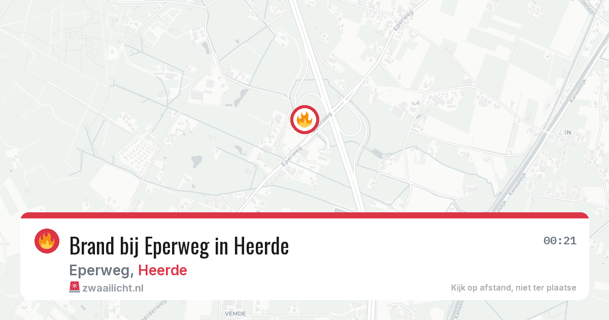 Brand bij Eperweg in Heerde — 2 feb 2026