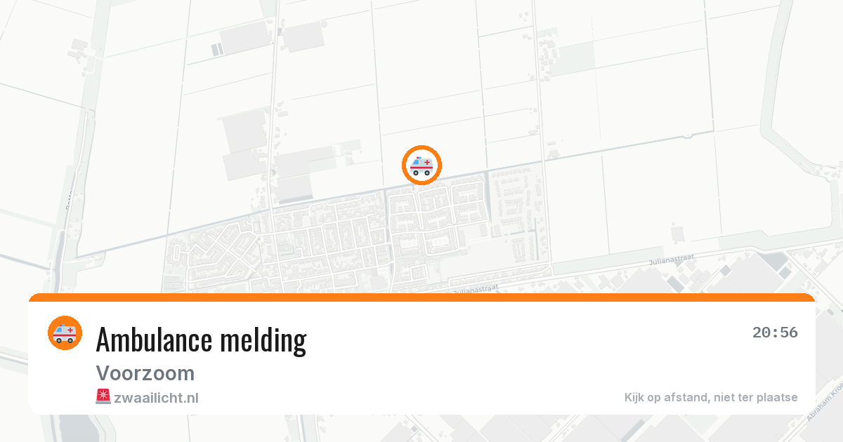 Ambulance melding — 22 jun 2026