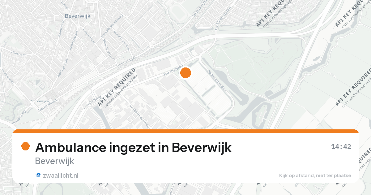 Ambulance ingezet in Beverwijk — 9 jun 2026