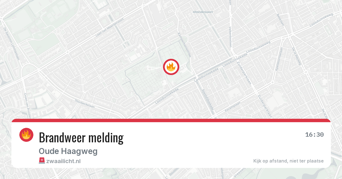 Brandweer melding — 2 jul 2026